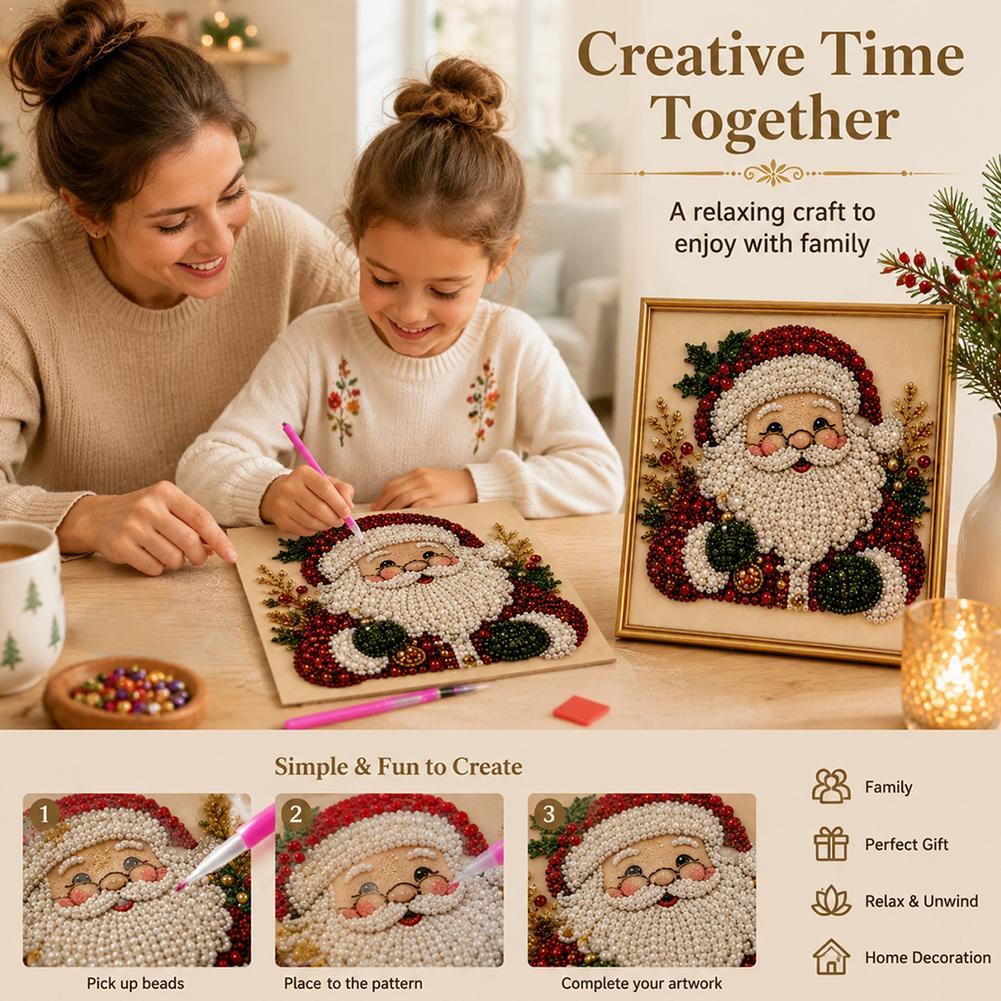 Embroidery Beads - Kit de Arte con Perlas de