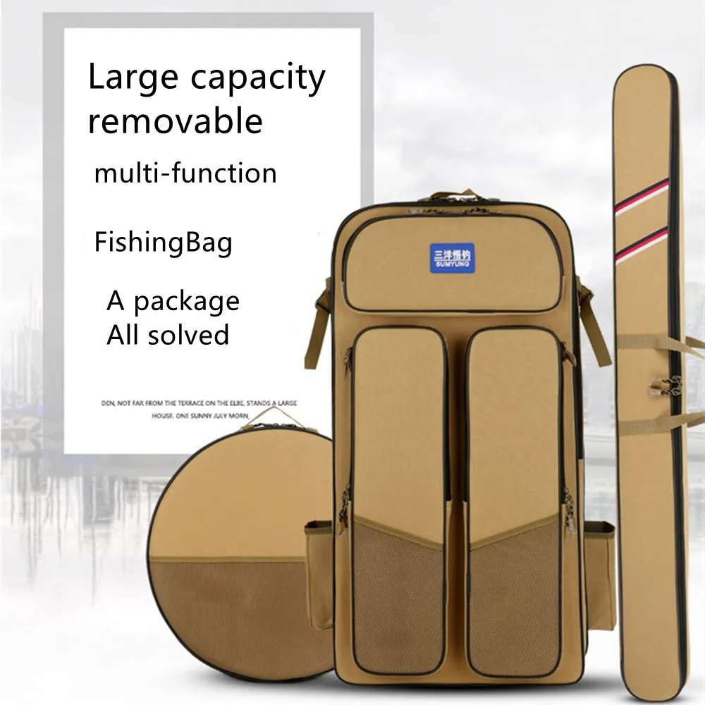 Embroidery Backpack Kit - Mochila Impermeable para Pesca, Bolsa para
