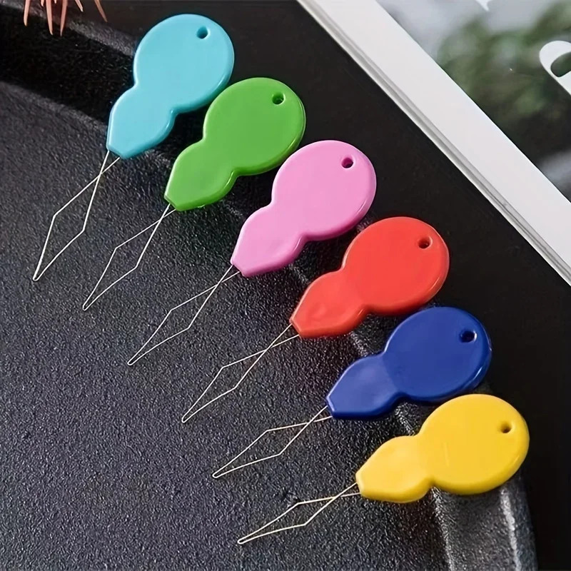 Embroidery Yarns - Agujas de Coser de Plástico -