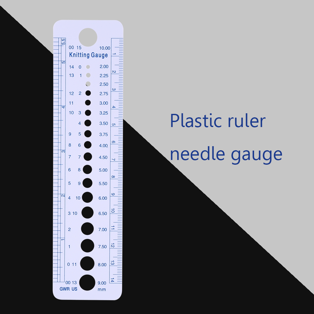 Embroidery Needles - Regla de plástico para patchwork y