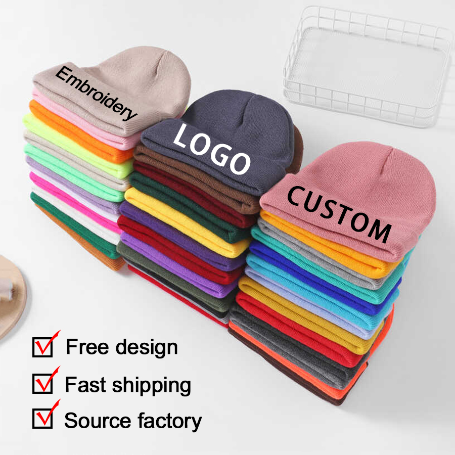 Embroidery Name Designs - Gorros con diseño de bordado personalizado