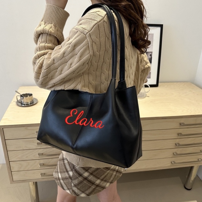 Embroidery Name Designs - Bolsa de Mano Personalizada con Bordado,