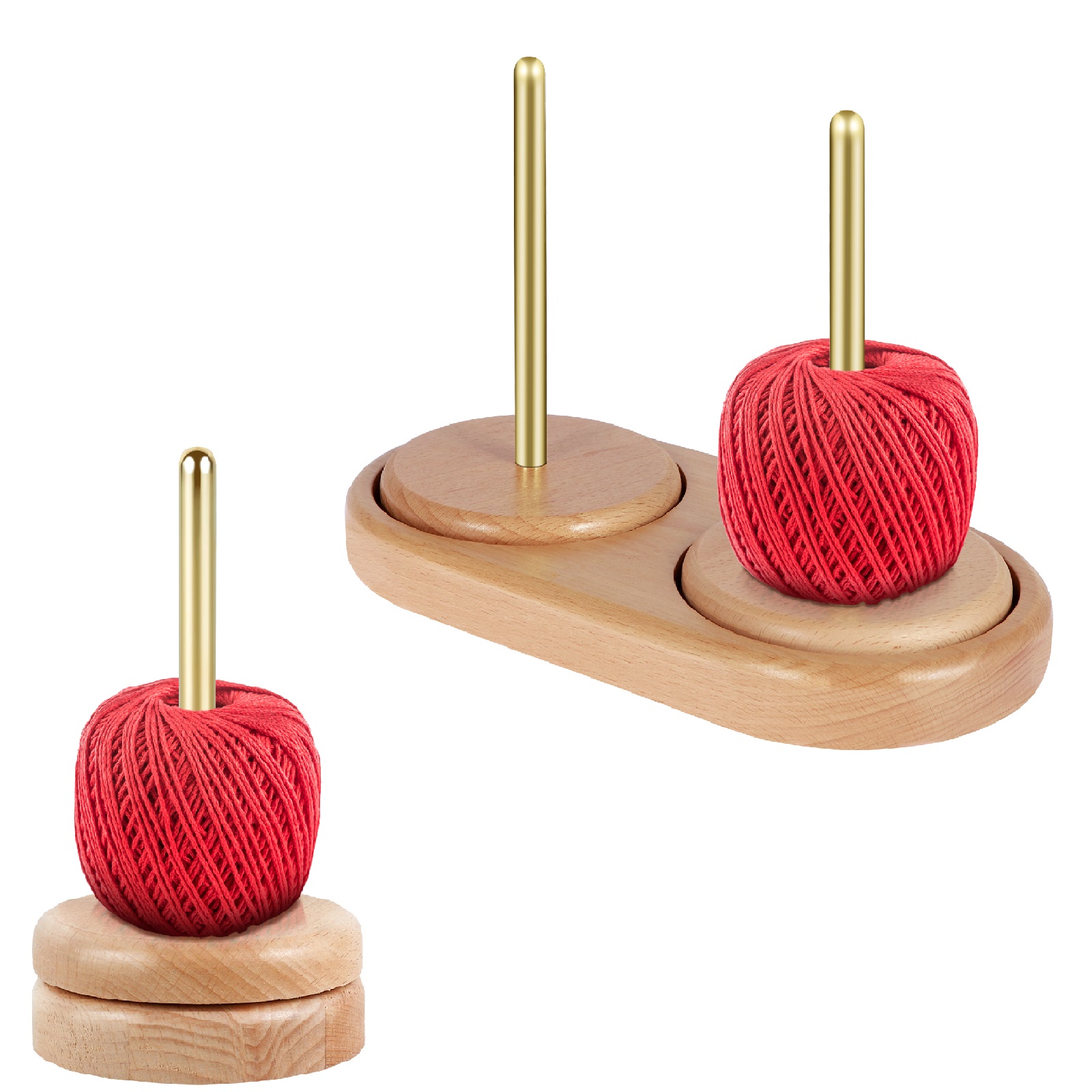 Embroidery Yarns - Soporte para bolas de hilo, soporte