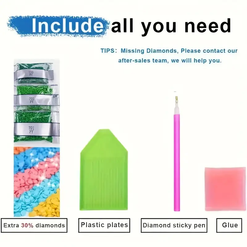 Juego de pintura de diamantes  - Embroidery H&M reseña y precio