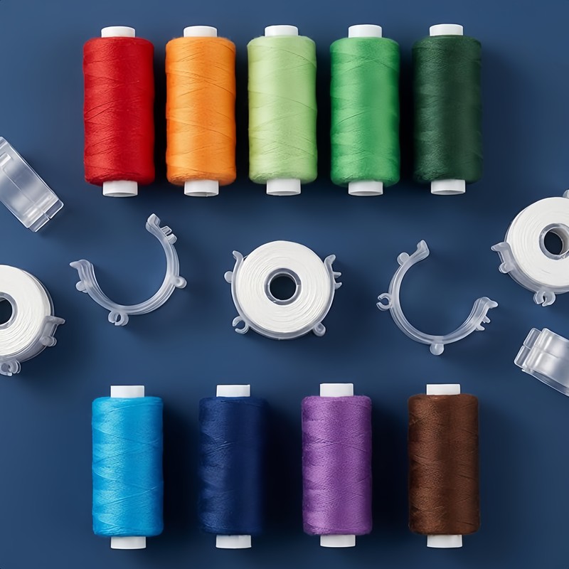 64 soportes transparentes para - Embroidery Threads reseña y precio