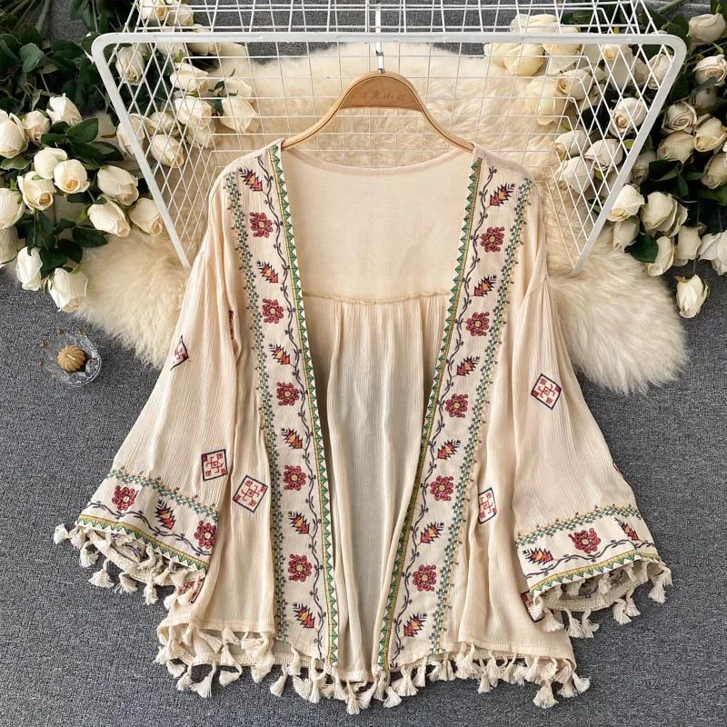 Camisa de verano para mujer, c - Embroidery On Shirt reseña y precio