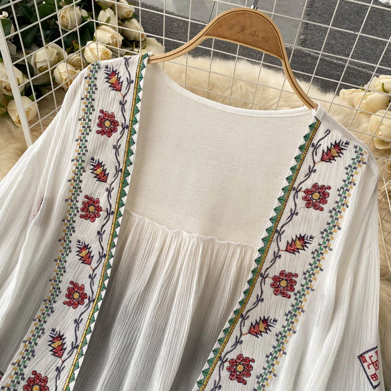 Camisa de verano para mujer, c - Embroidery On Shirt reseña y precio