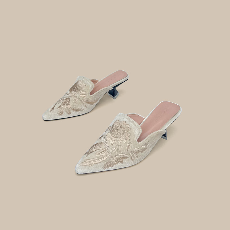 Zapatos de Mujer de Terciopelo - Embroidery Designer reseña y precio