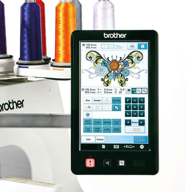 Máquina de Bordar Industrial C - Embroidery Machine Computerized reseña y precio