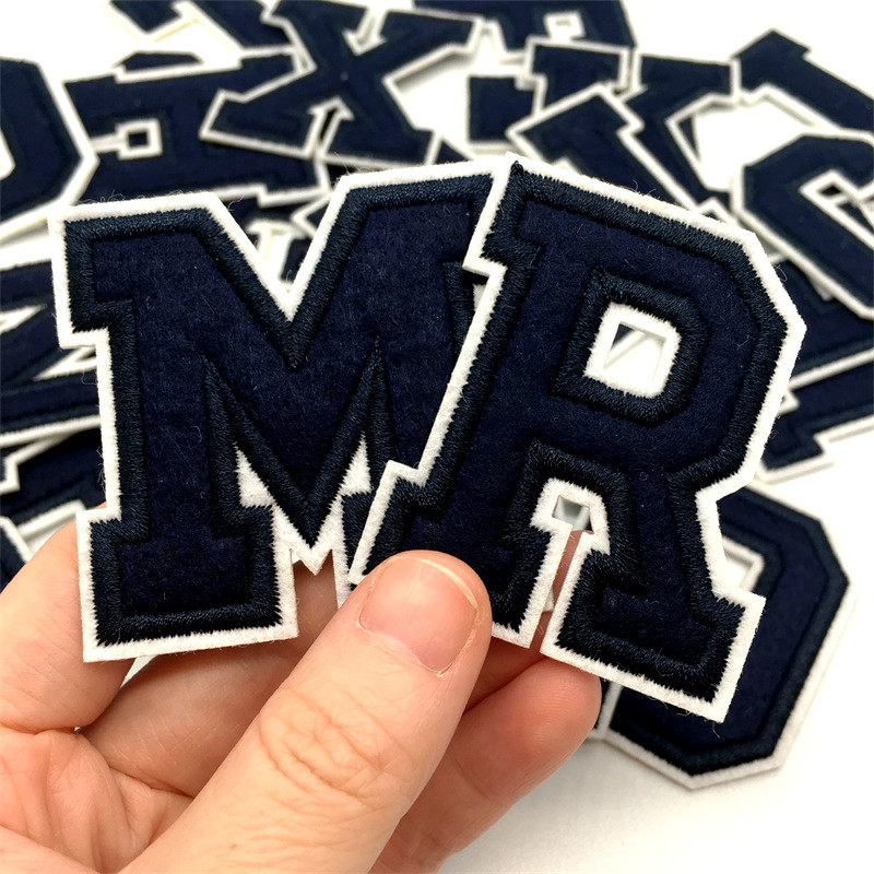 Parches bordados con letras az - Embroidery Converse reseña y precio