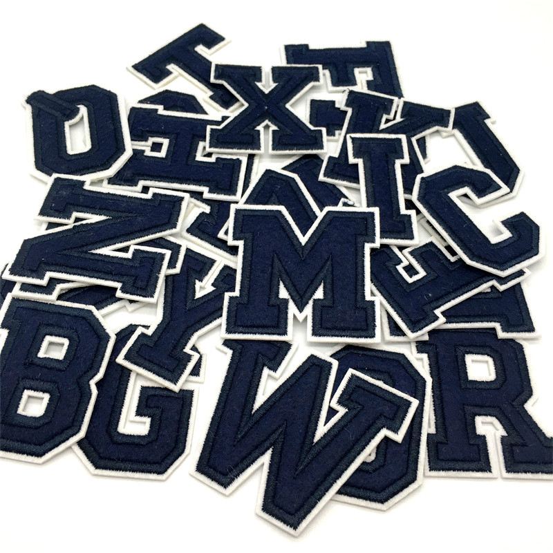Parches bordados con letras az - Embroidery Converse reseña y precio