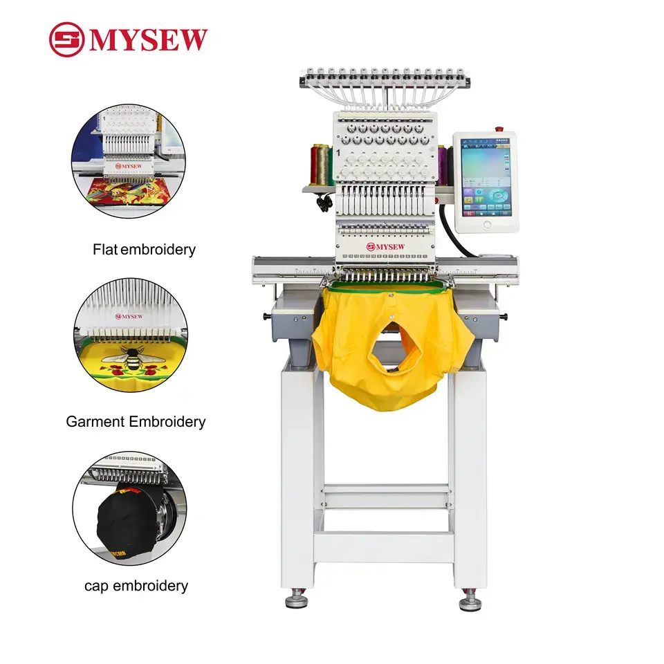 Máquina de Bordar Computarizad - Embroidery Machine Computerized reseña y precio