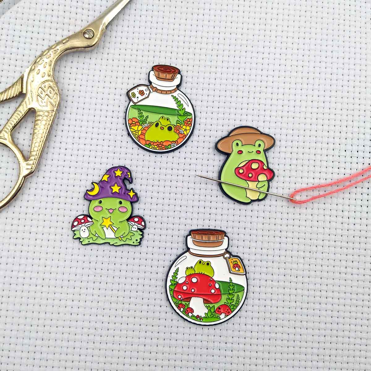 Portaagujas de Rana para Borda - Needle Minder Magnet reseña y precio