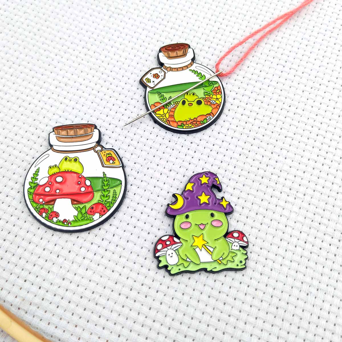 Portaagujas de Rana para Borda - Needle Minder Magnet reseña y precio