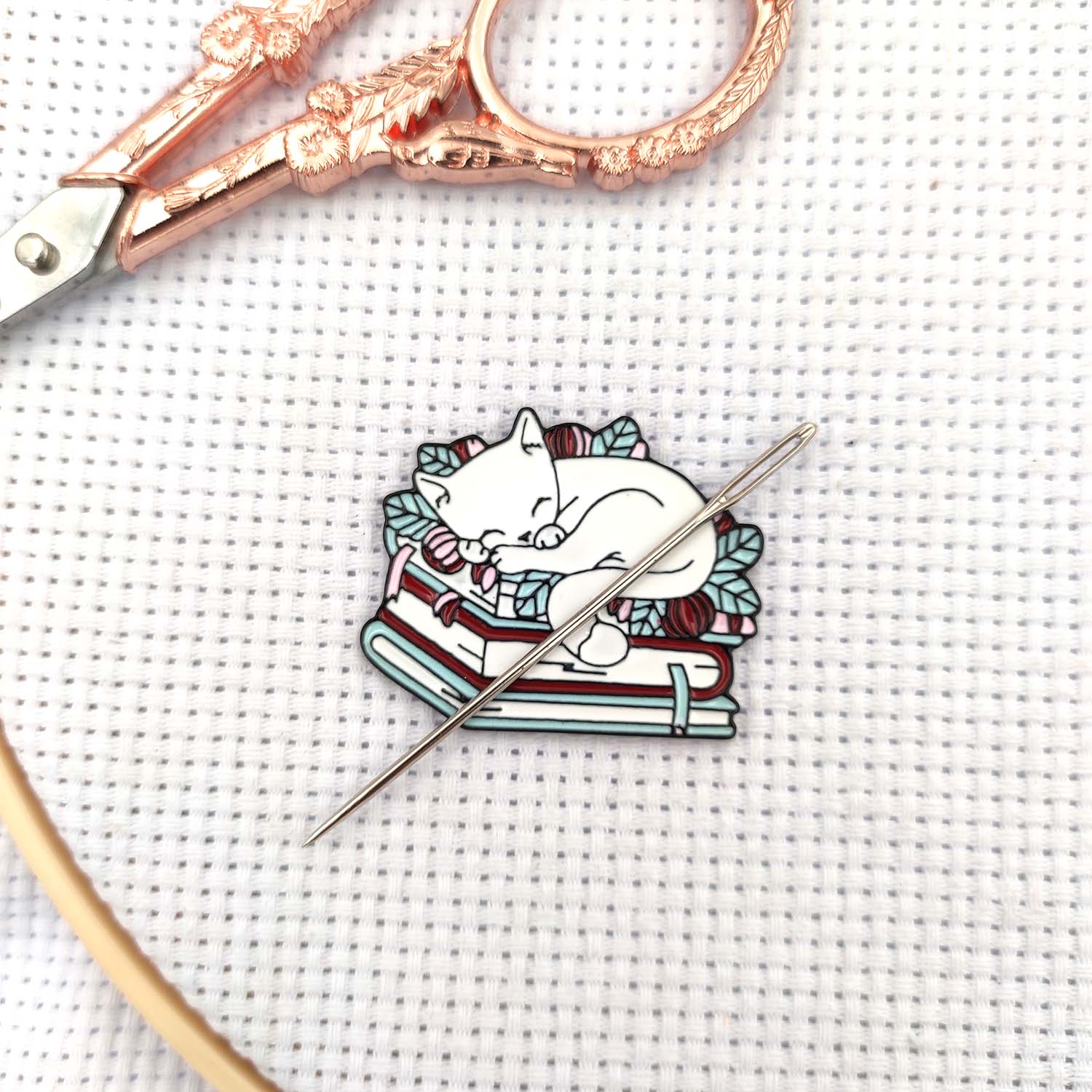 Agujas Minder para punto de cr - Needle Minder Magnet reseña y precio