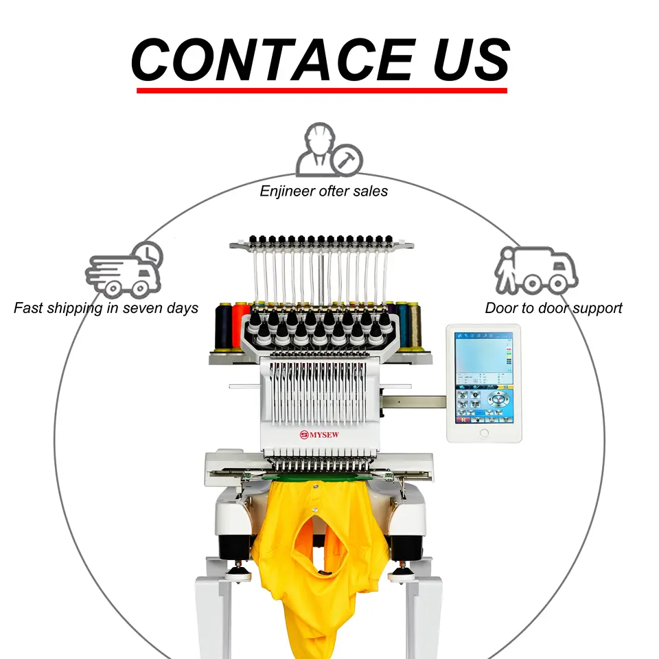 Máquina de Bordar Industrial C - Embroidery Machine Computerized reseña y precio