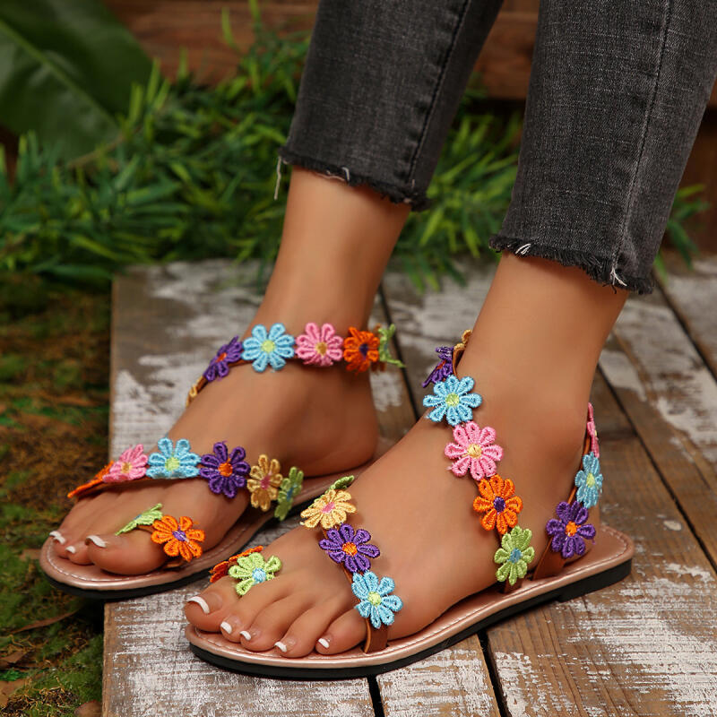 Sandalias de Diseño Bohemio co - Embroidery Designer reseña y precio