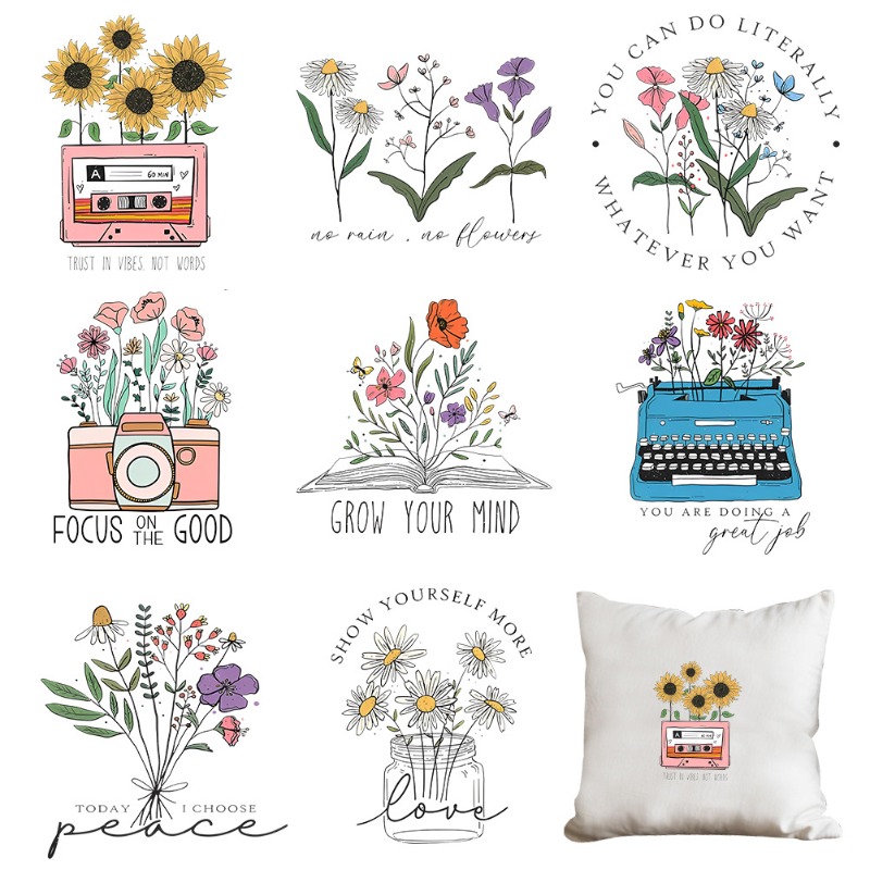 Pegatinas Termoadhesivas de Fl - Embroidery On Shirt reseña y precio