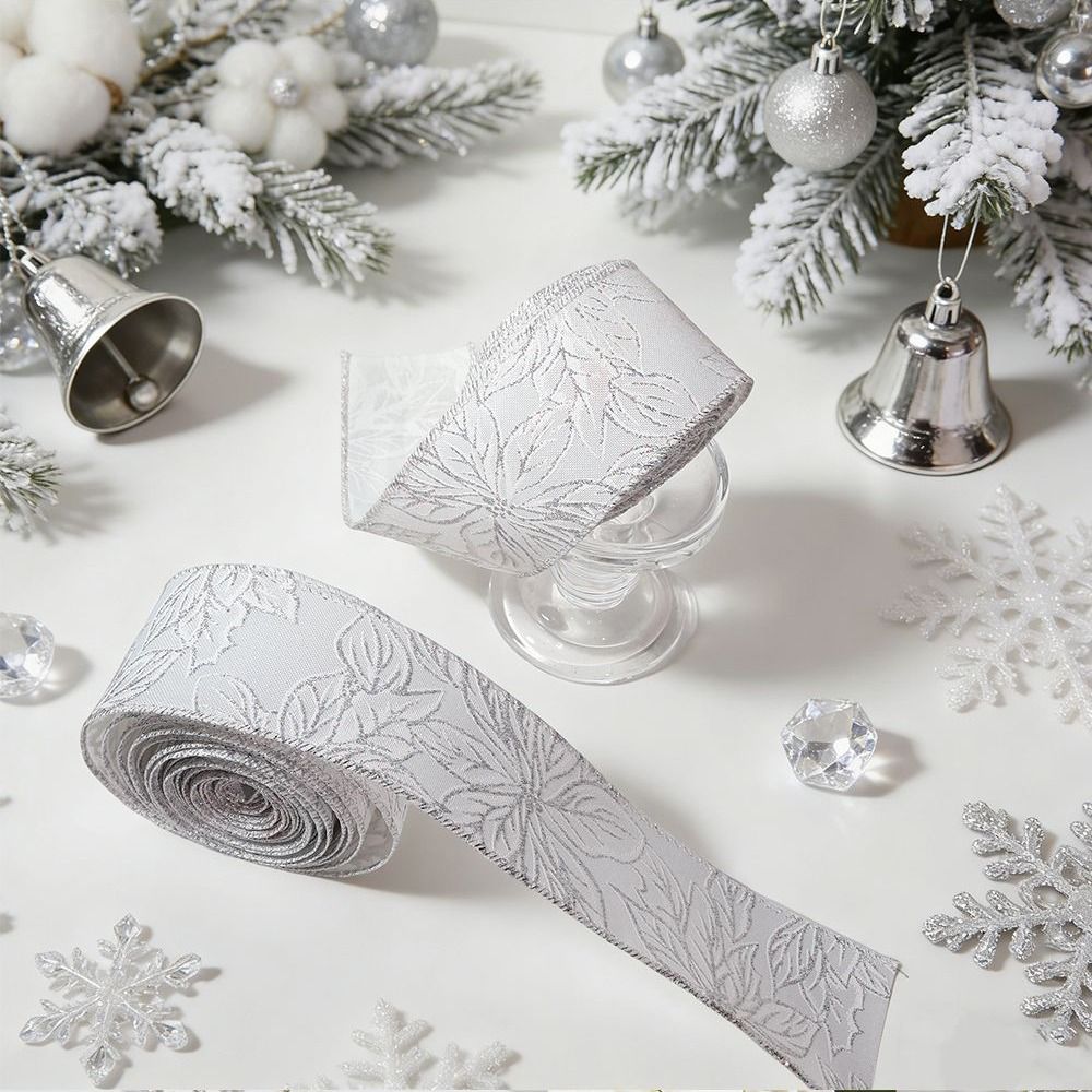 Cinta de encaje bordada con ad - Embroidery Xmas Decorations reseña y precio