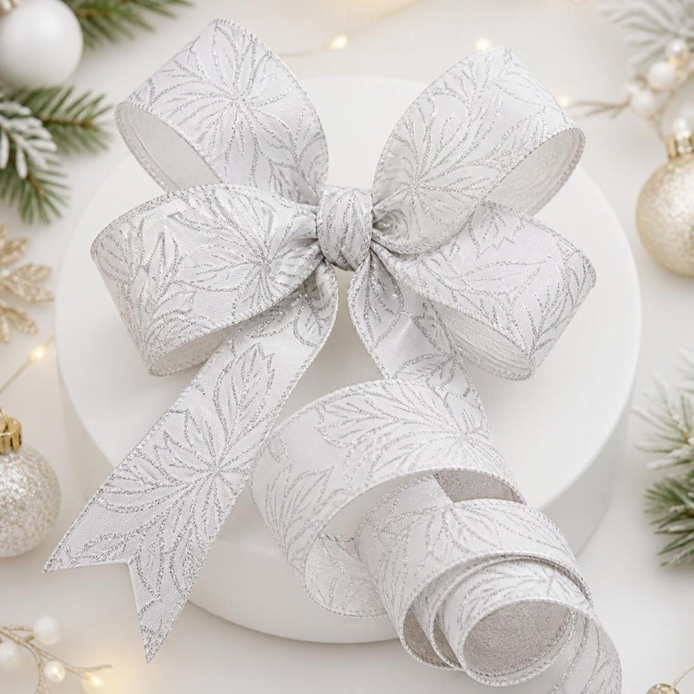 Cinta de encaje bordada con ad - Embroidery Xmas Decorations reseña y precio
