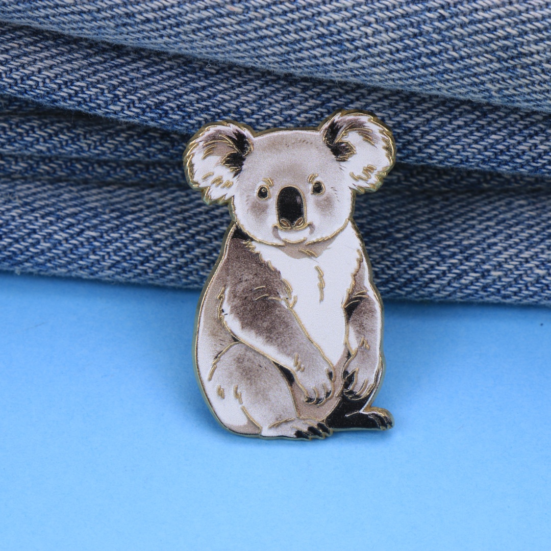 Pin de solapa de metal esmalta - Embroidery Australia reseña y precio