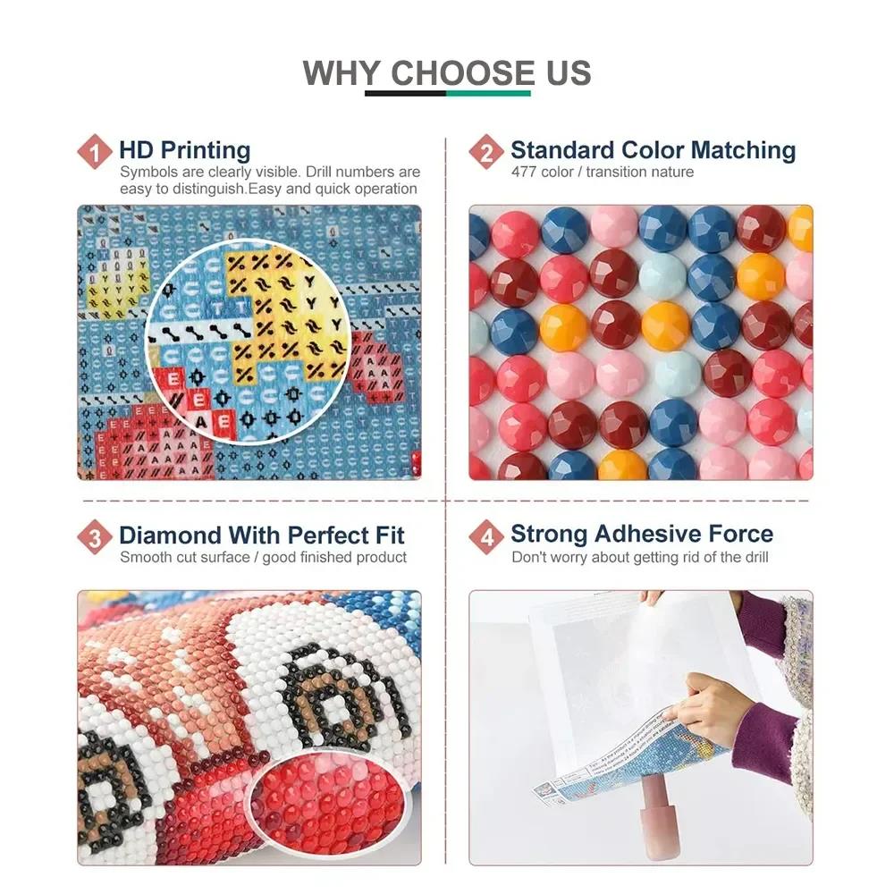 Kits de pintura de diamantes 5 - Embroidery H&M reseña y precio