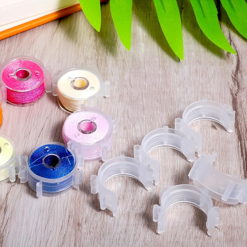 35 clips para bobinas, evitan  - Embroidery Threads reseña y precio