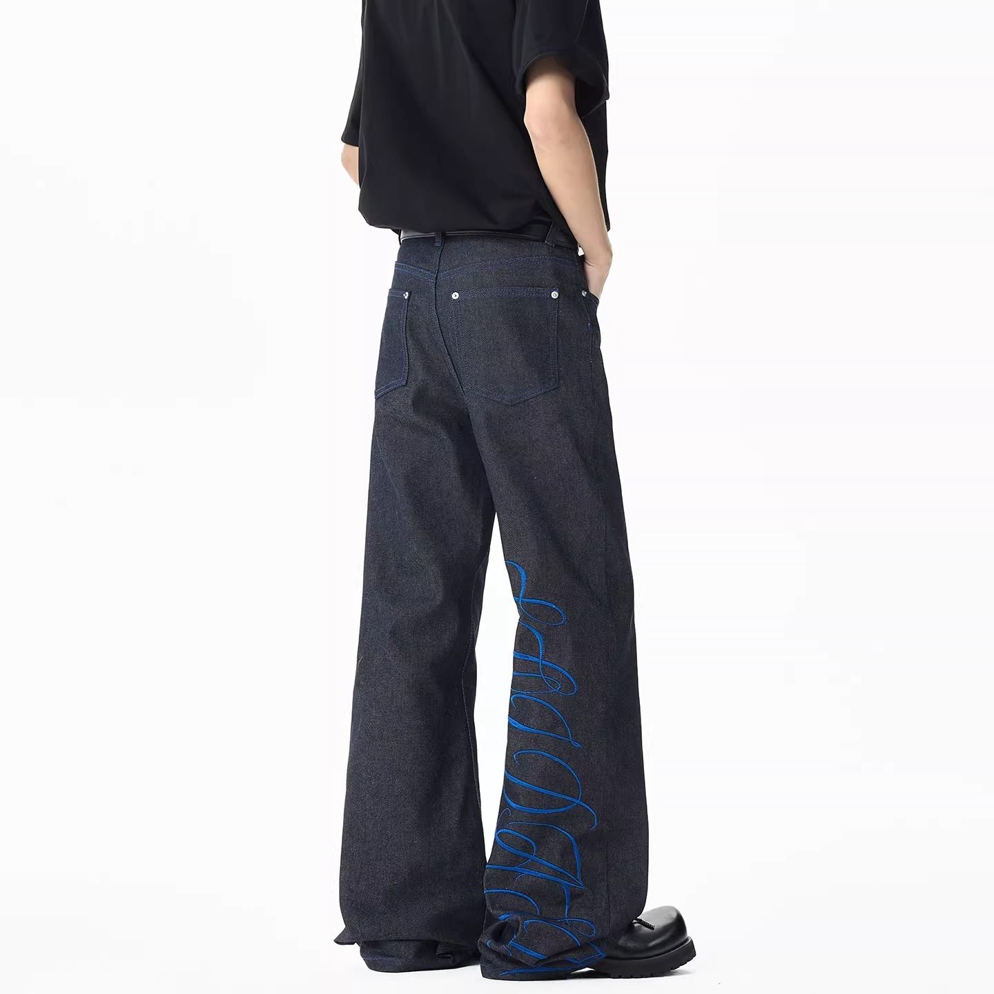 Pantalones de mezclilla para h - Embroidery Font Free reseña y precio
