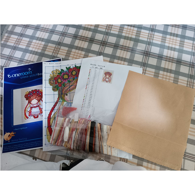 Kit de punto de cruz 14CT 18CT - Embroidery Backpack Kit reseña y precio