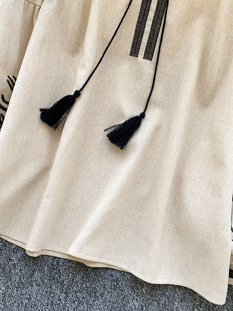 Blusa de Estilo Bohemio para M - Embroidery On Shirt reseña y precio