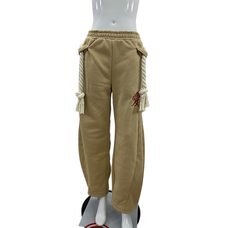 Pantalones casuales holgados d - Embroidery Font Free reseña y precio
