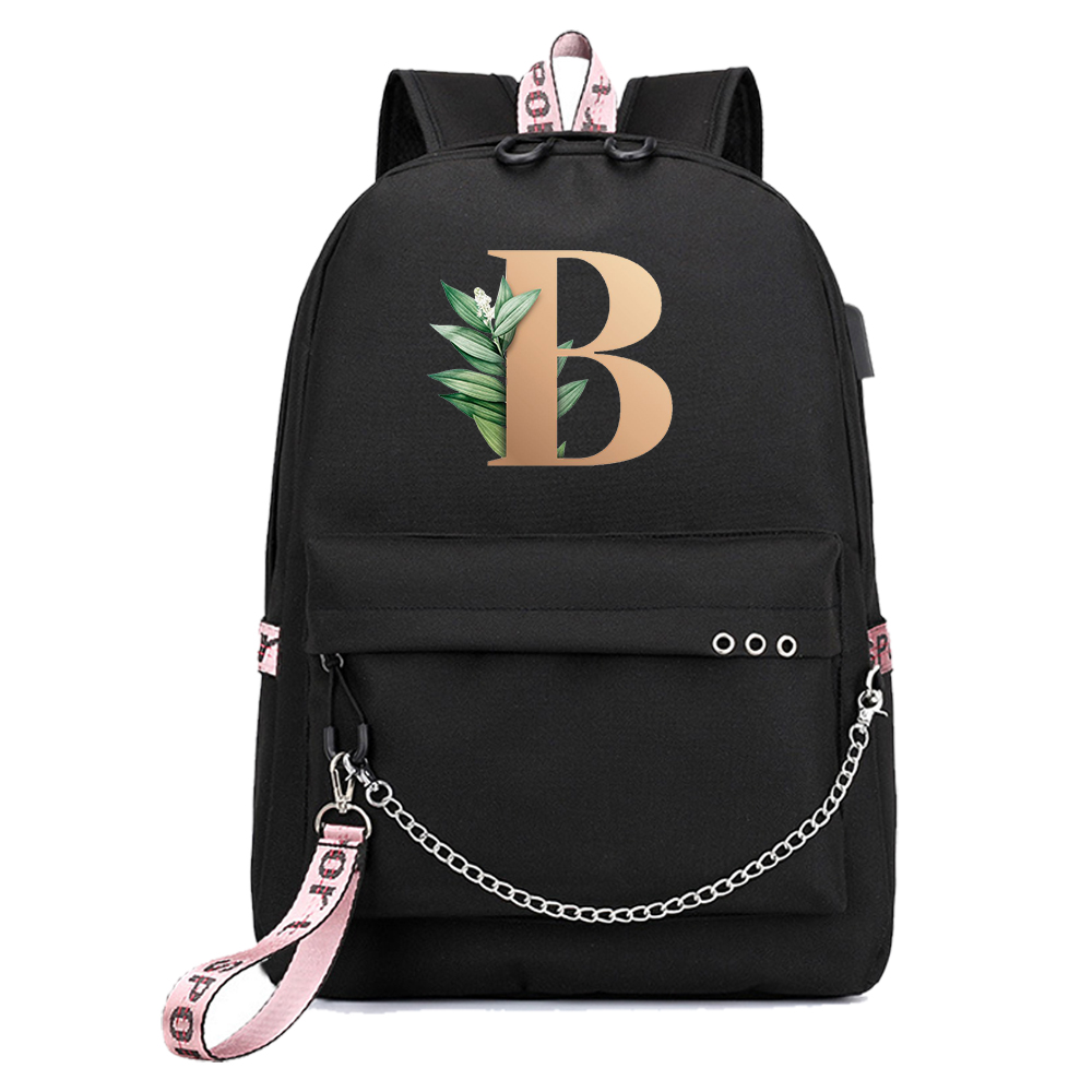Mochila con letras fuente A, B - Embroidery Font Free reseña y precio
