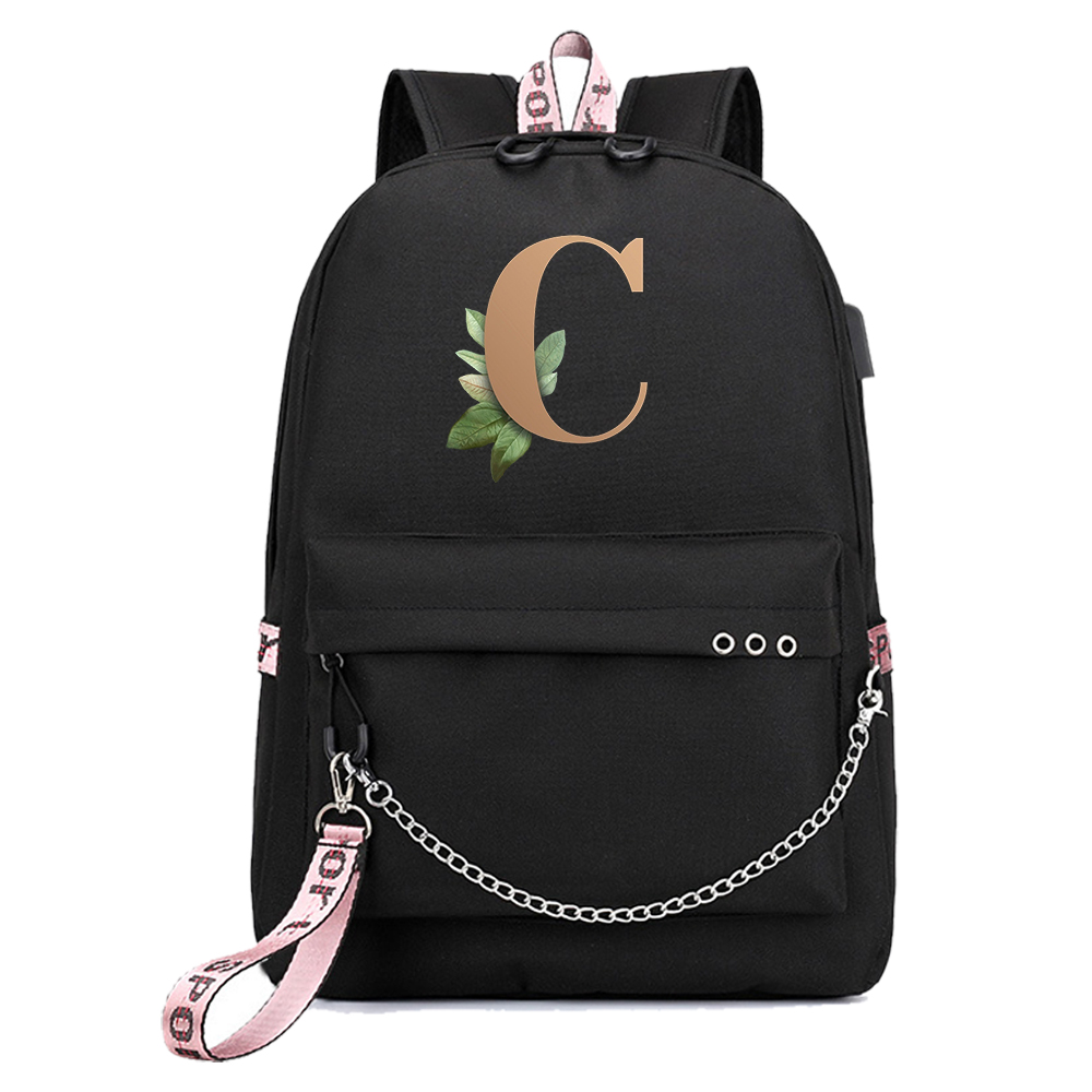 Mochila con letras fuente A, B - Embroidery Font Free reseña y precio