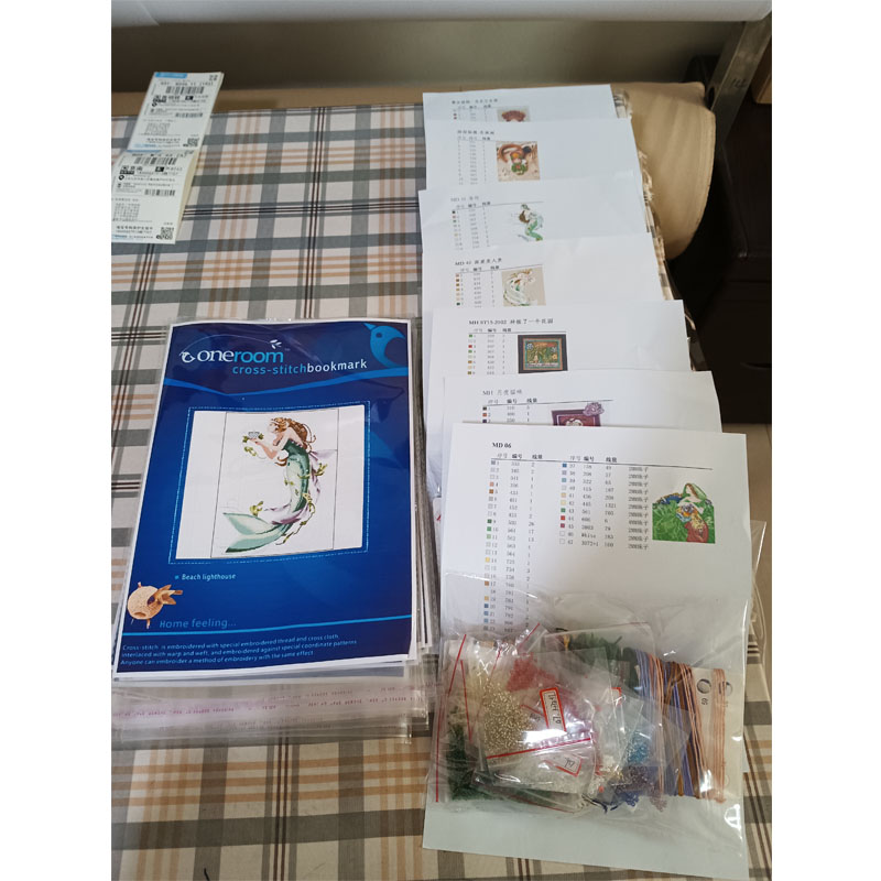 Kit de punto de cruz, juego de - Embroidery Backpack Kit reseña y precio