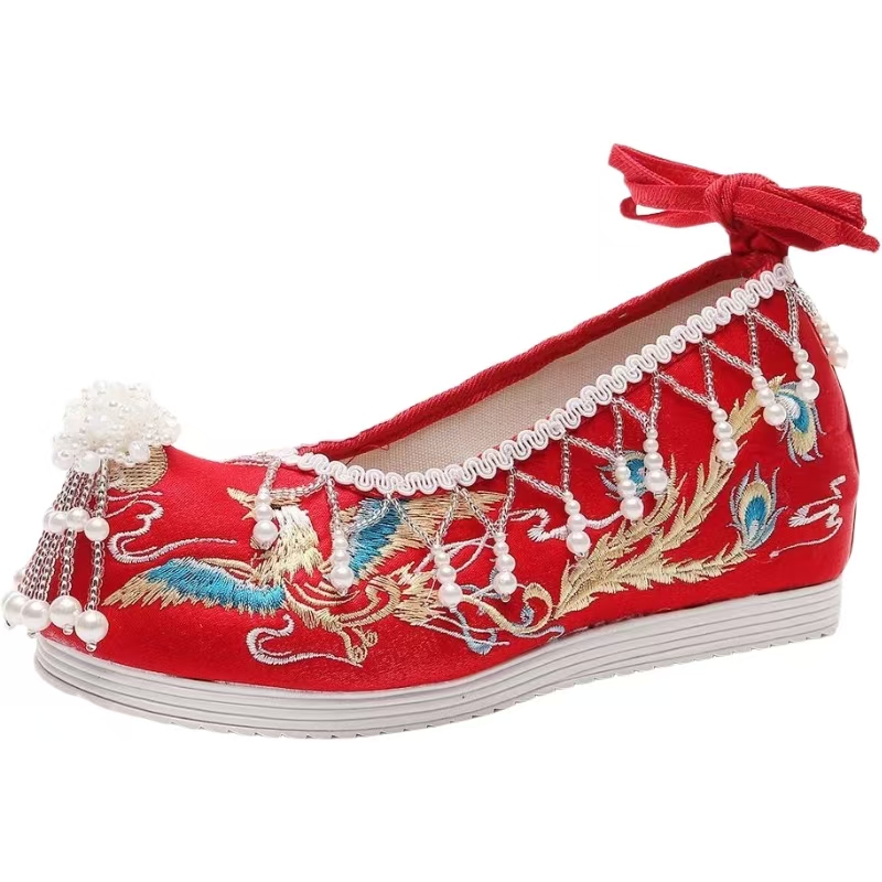 Nuevos zapatos de boda bordado - Embroidery Beads reseña y precio