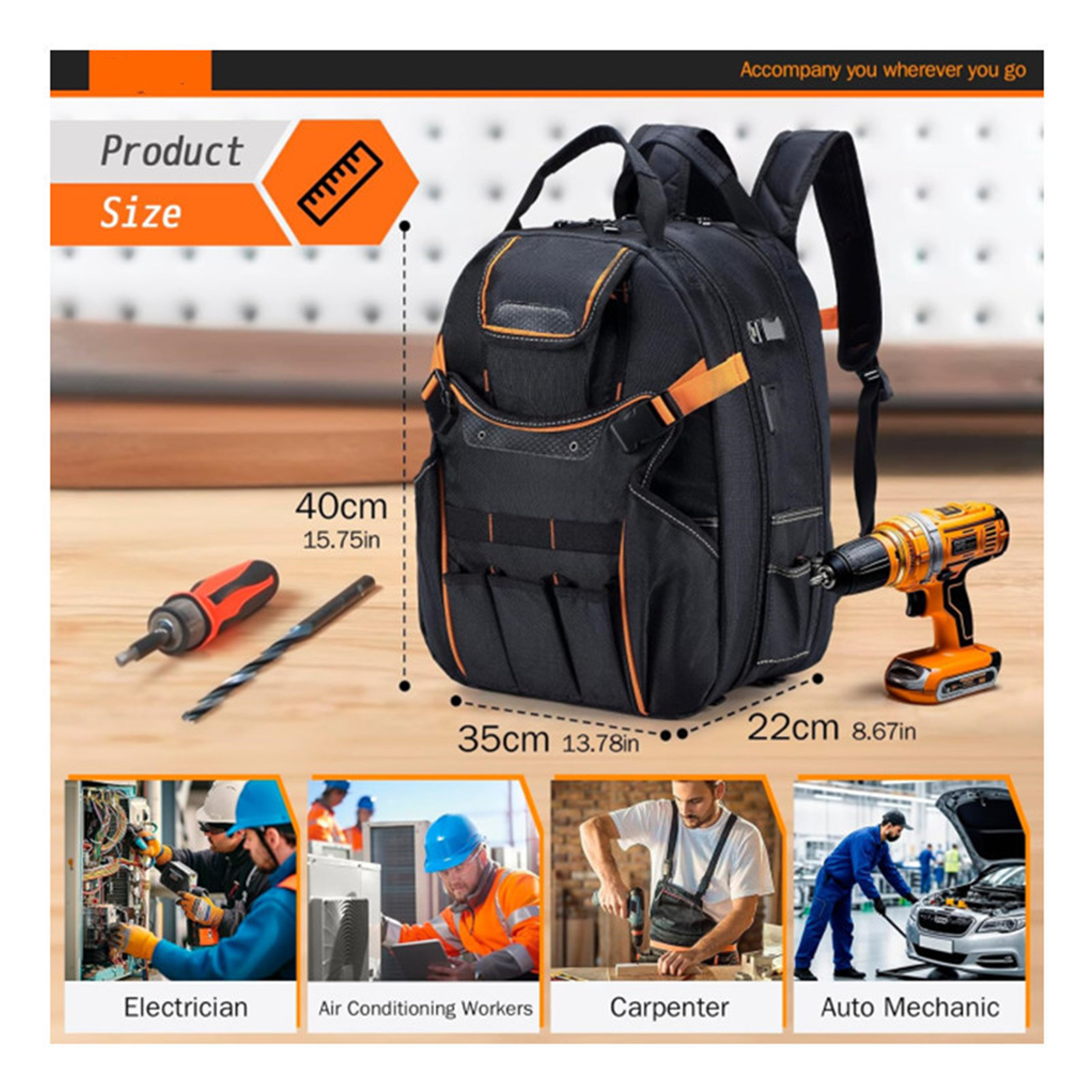 Mochila gruesa resistente al d - Embroidery Backpack Kit reseña y precio
