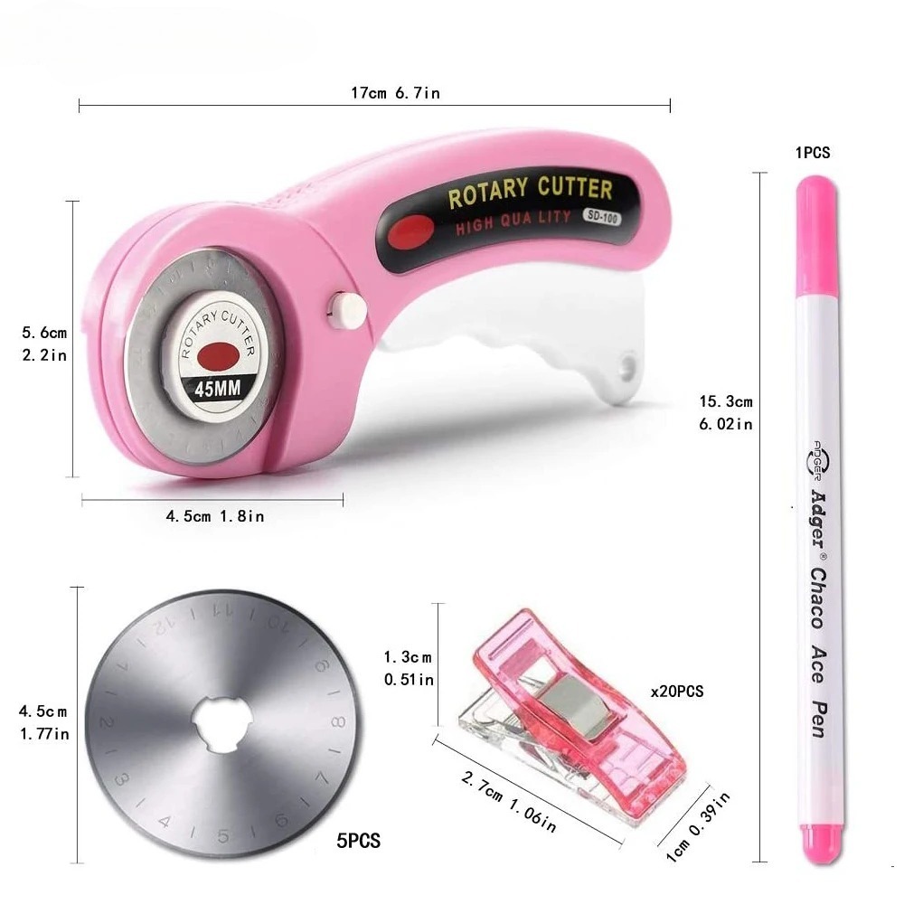 Cortador Rotatorio de 5 mm con - Embroidery Converter reseña y precio