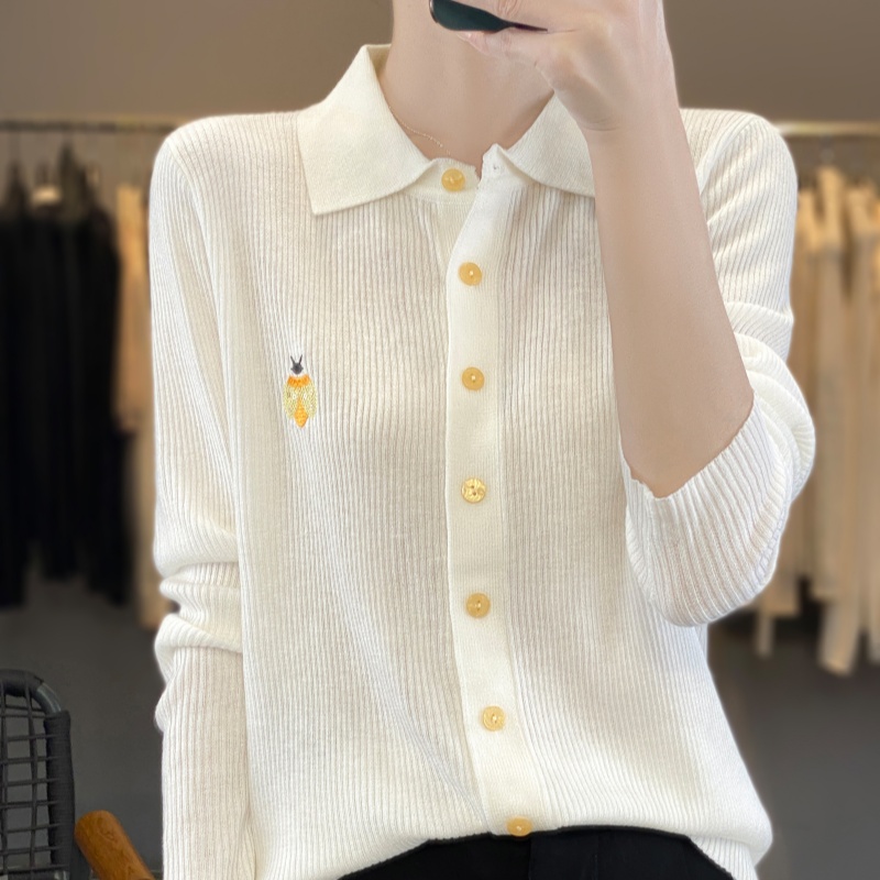 Ropa de Mujer WinvyNee, Cárdig - Embroidery Lady Bug reseña y precio