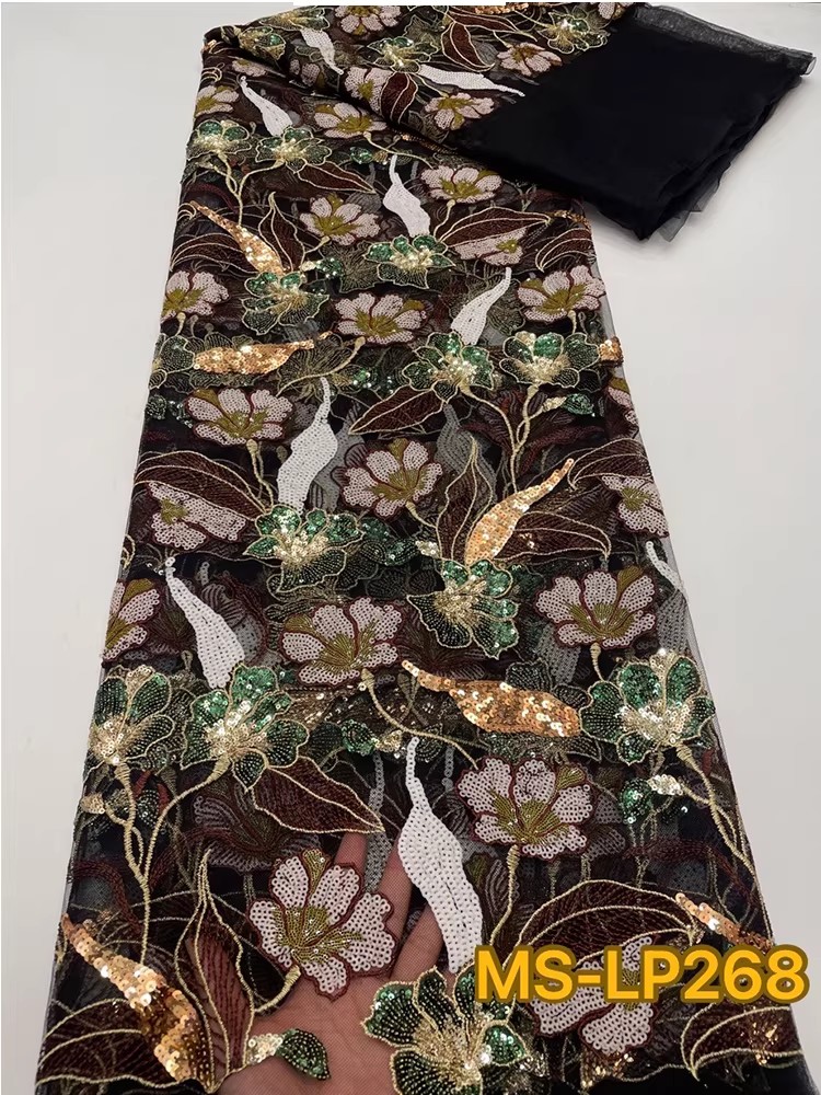 1 yarda de tela de lujo de dob - Embroidery Beads reseña y precio