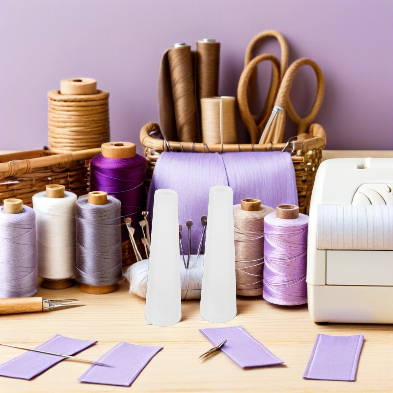 12 Tubos Cónicos de Polipropil - Embroidery Threads reseña y precio