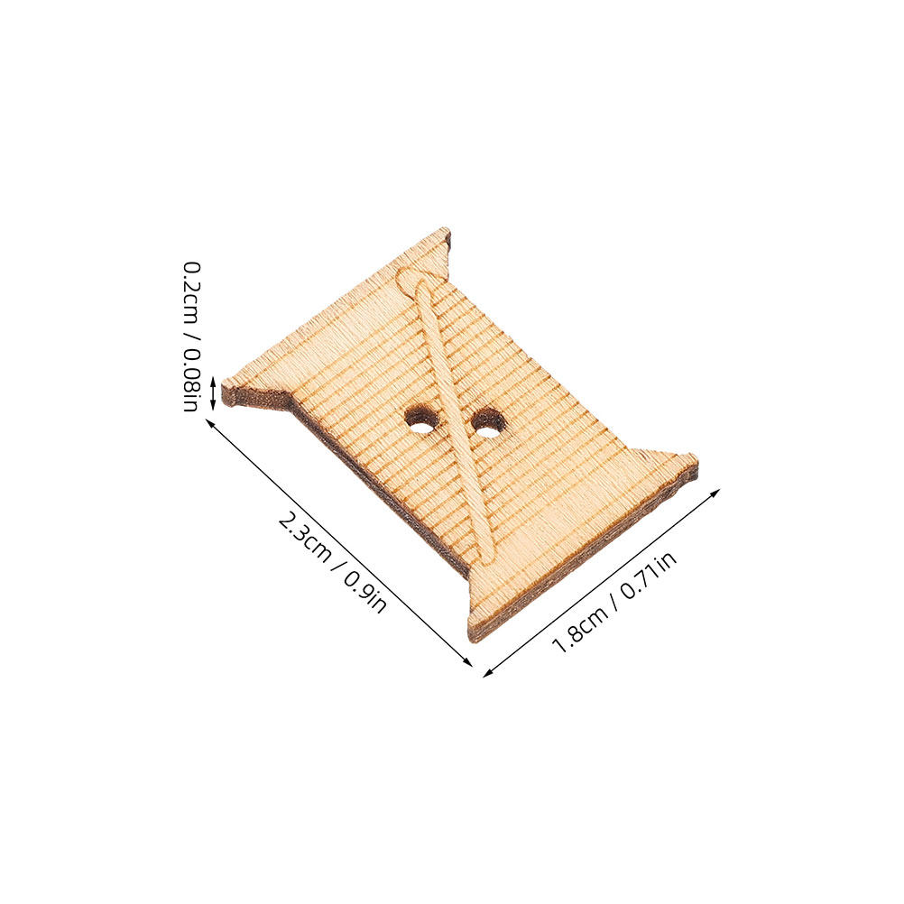 100 piezas de tablas de madera - Embroidery Threads reseña y precio