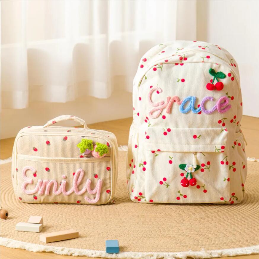 Mochila bonita personalizada p - Embroidery Name Designs reseña y precio
