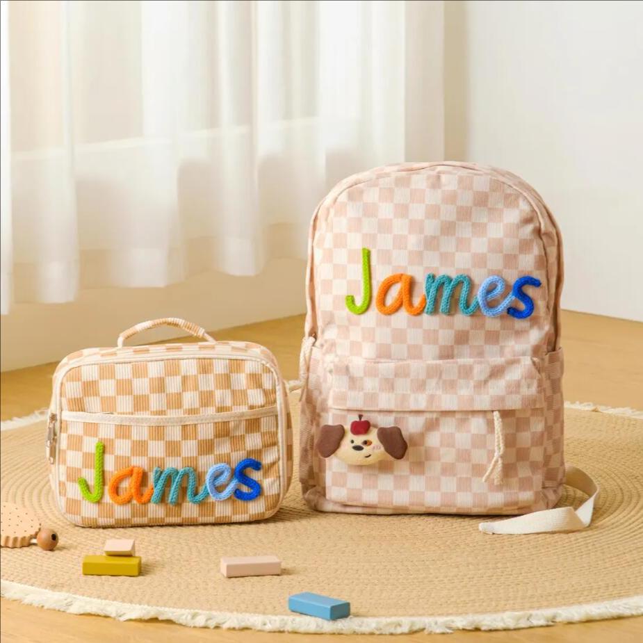 Mochila bonita personalizada p - Embroidery Name Designs reseña y precio