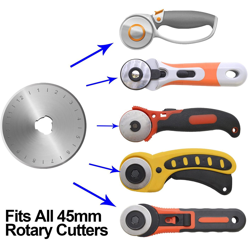 Cuchillas de corte rotativas d - Embroidery Converter reseña y precio